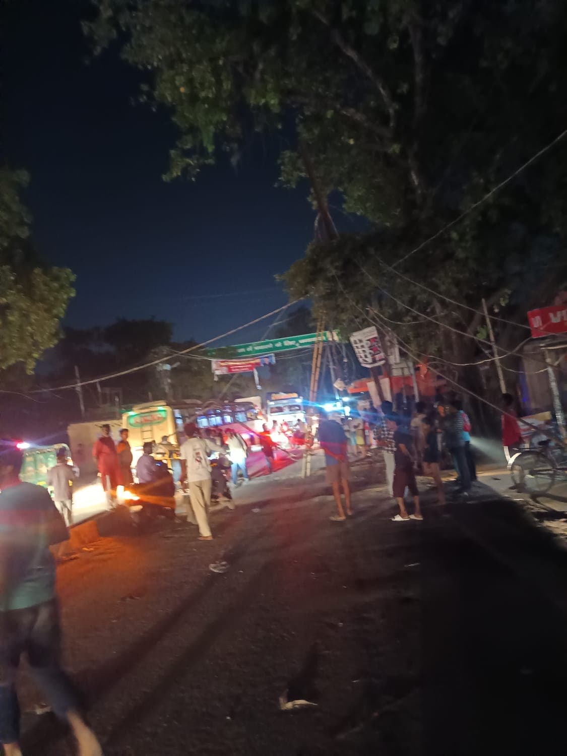 Sikandarpur Muzaffarpur traffic jam