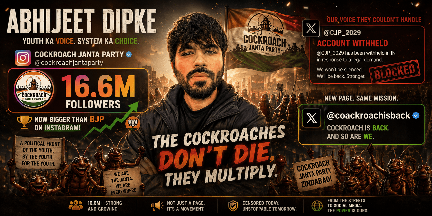 Cockroach Janta Party