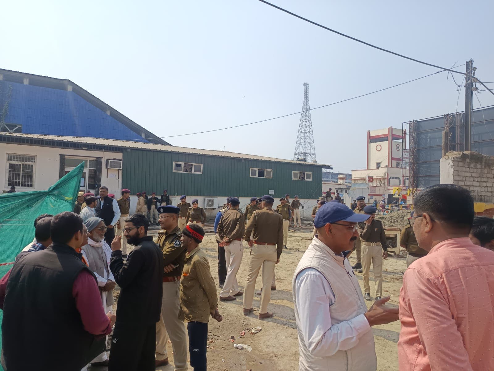 Muzaffarpur Railway Station Temple Row