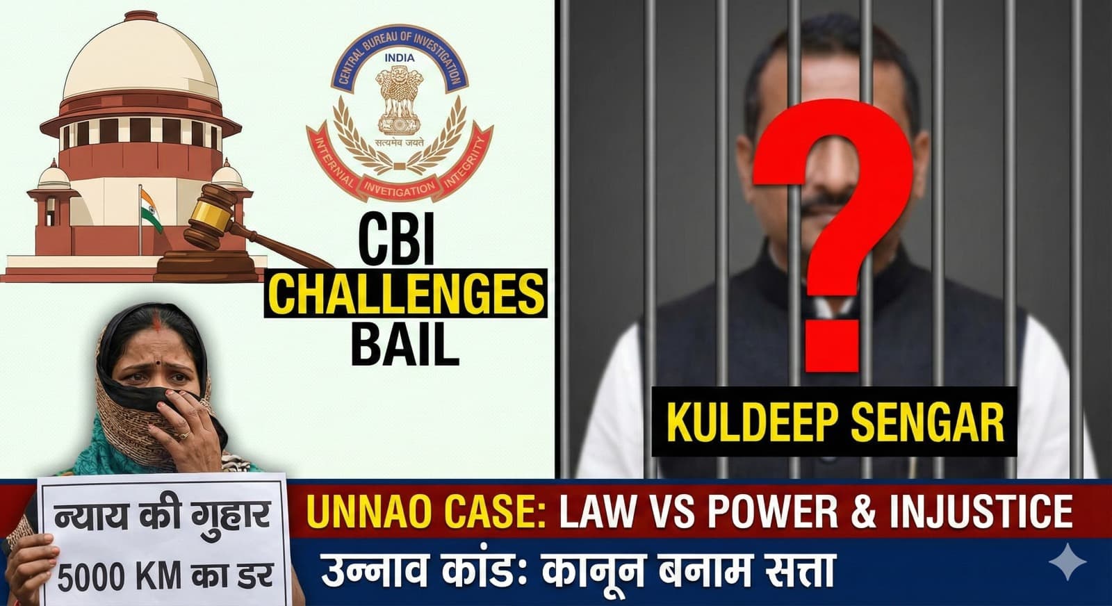 Unnav Rape Case Kuldeep Sengar Bail