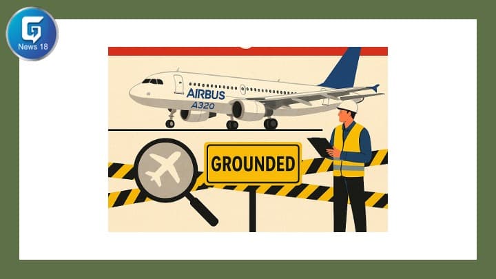 DGCA ने एयरबस A320 फैमिली विमानों की उड़ानें तुरंत रोकी, अनिवार्य सुरक्षा जांच पूरी होने तक ग्राउंडिंग का आदेश