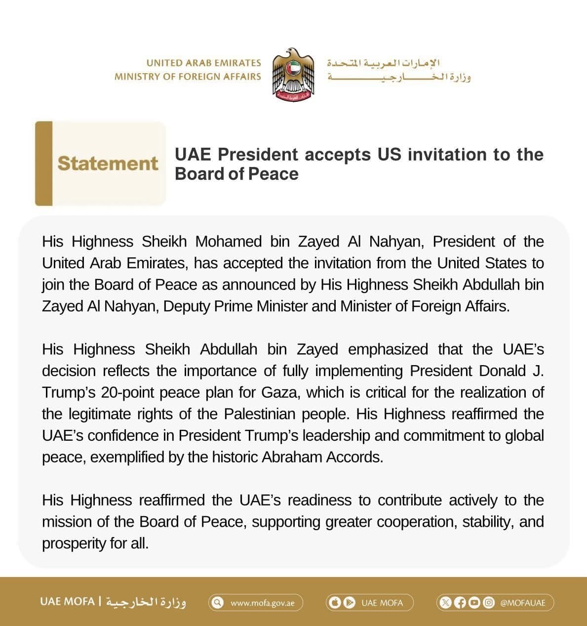 UAE President