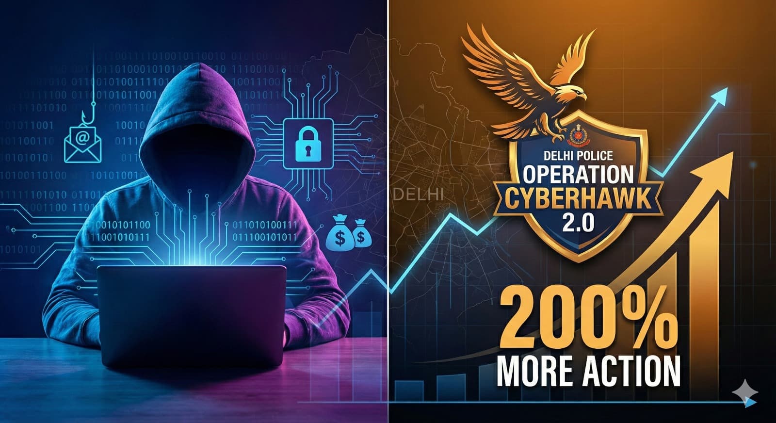 Operation Cyber Hawk Delhi Police
