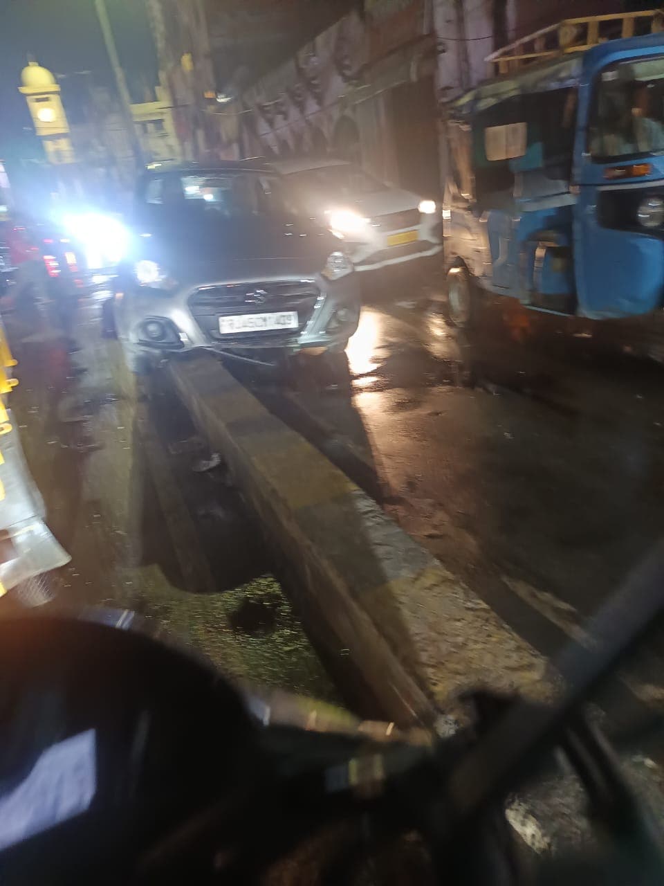 Road accident in Akaharahat Muzaffarpur